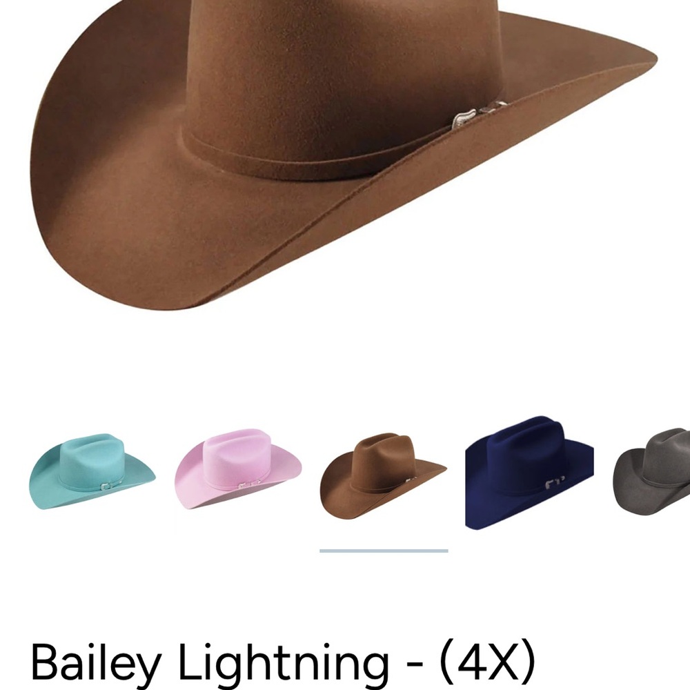 Custom Brown Cowboy Hat with Braided Band - Picture 10 of 11